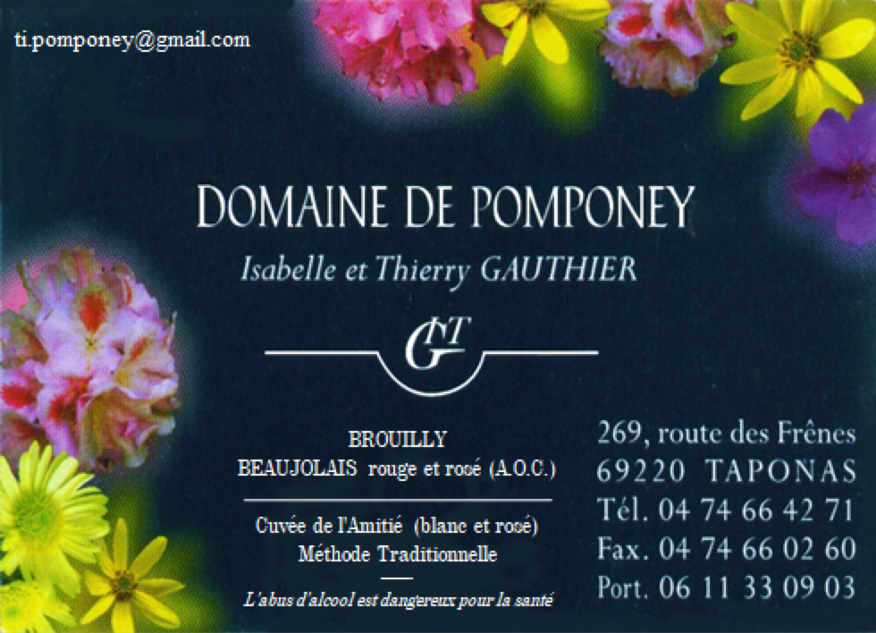 Domaine de POMPONEY