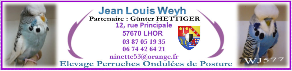 Jean Louis WEYH Partenaire Günter HETTIGER
